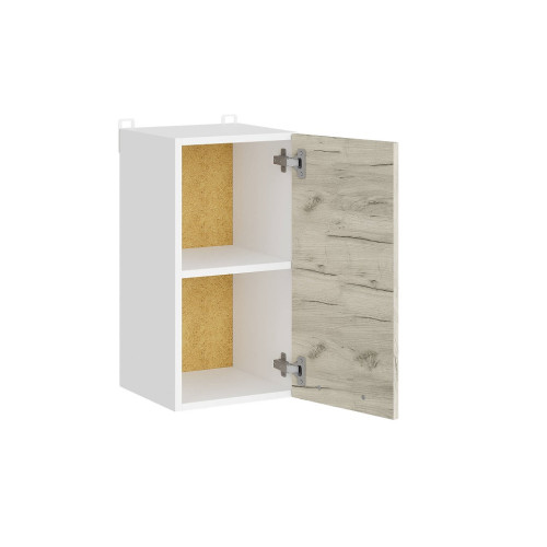 Modul de bucătărie Eco top 300, Alb, Stejar kraft alb