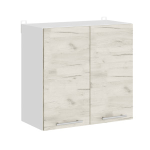 Modul de bucătărie Eco top 600, Alb, Stejar kraft alb