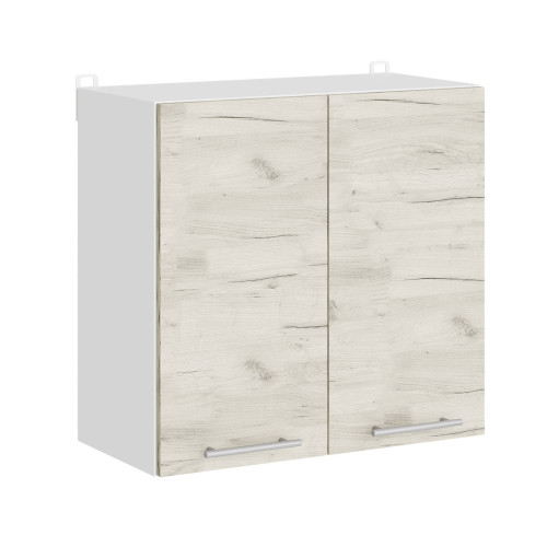 Modul de bucătărie Eco top 600, Alb, Stejar kraft alb