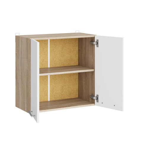 Modul de bucătărie Eco top 600, Stejar Sonoma, Alb