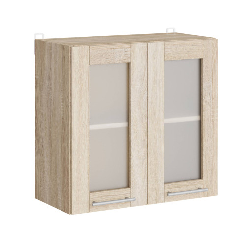 Modul de bucătărie cu vitrină Eco top 600, Stejar Sonoma, Stejar Sonoma