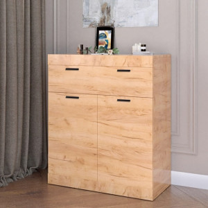 Comoda 4 Sonata, Stejar Kraft Gold