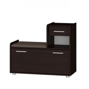 Dulap de pantofi Tandem (dreapta), Wenge inchis