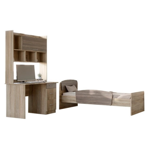 Set dormitor pentru copii Breeze 10, Stejar Sonoma, Trufe