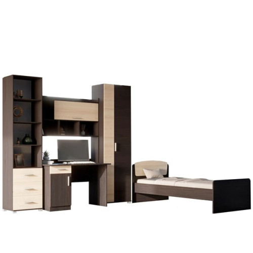 Set dormitor pentru copii Breeze 7, Stejar Sonoma, Trufe Set dormitor pentru copii Breeze 7, Stejar Sonoma, Trufe