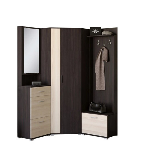 Set pentru holul de intrare Breeze 3, Stejar Sonoma, Trufe Set pentru holul de intrare Breeze 3, Stejar Sonoma, Trufe