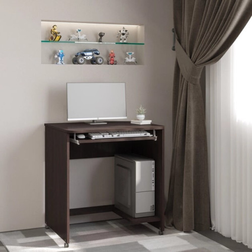 Birou de calculator MINI-ultra, Wenge inchis