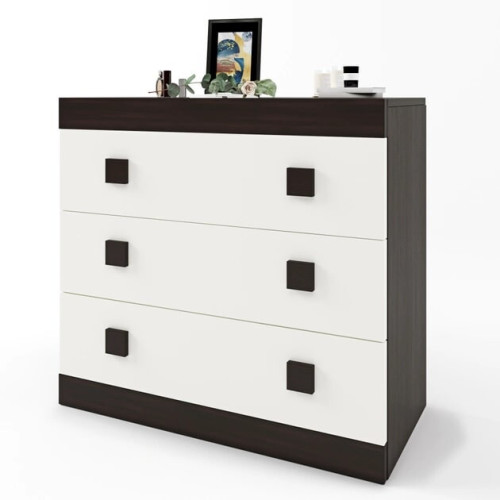 Comoda 1 Sonata, Wenge inchis, Stejar kraft gold Comoda 1 Sonata, Wenge inchis, Stejar kraft gold