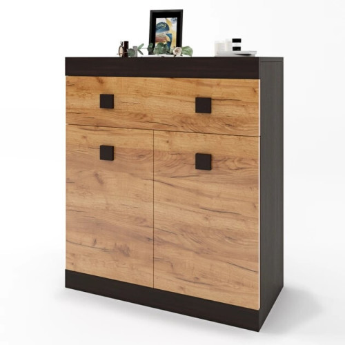 Comoda 4 Sonata, Stejar Kraft Gold