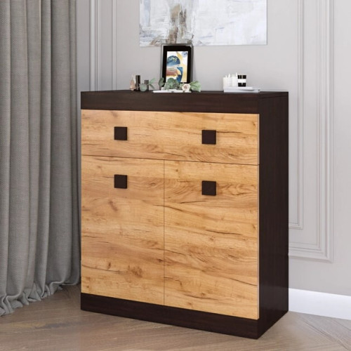 Comoda 4 Sonata, Stejar Kraft Gold