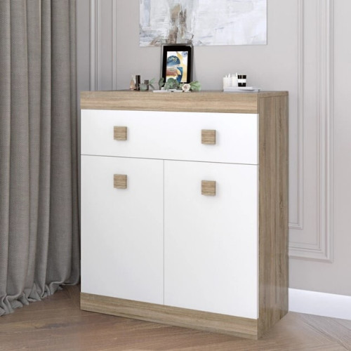 Comoda 4 Sonata, Stejar Kraft Gold