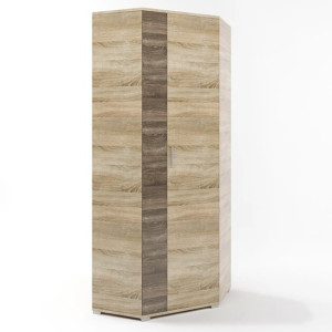 Dulap de colt Breeze ShKU-14, Stejar Sonoma, Trufe