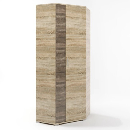 Dulap de colt Breeze ShKU-14, Stejar Sonoma, Trufe
