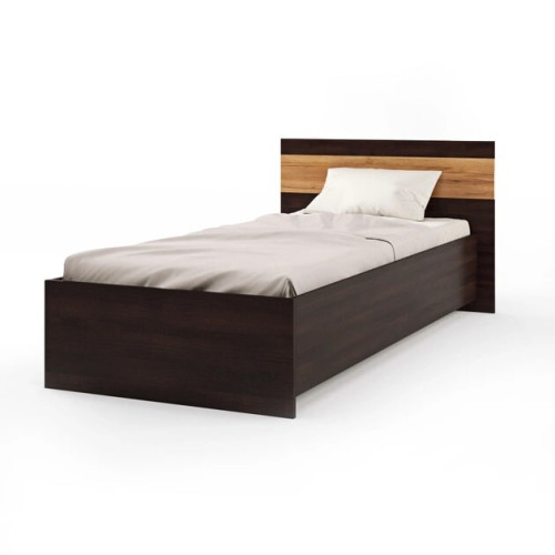 Pat Sonata 900 cu lamele, fara mecanism de ridicare 90/200 cm, Stejar Kraft Alb Pat Sonata 900 cu lamele, fara mecanism de ridicare 90/200 cm, Stejar Kraft Alb