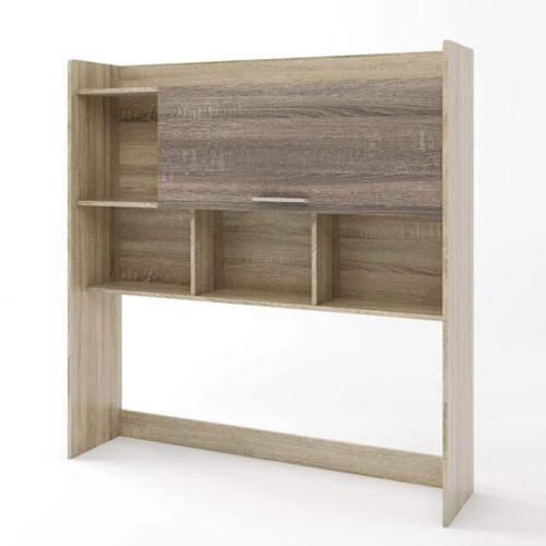 Suprastructura pentru masa Scolar 3,4,5, Wenge inchis, Stejar de lapte Suprastructura pentru masa Scolar 3,4,5, Wenge inchis, Stejar de lapte