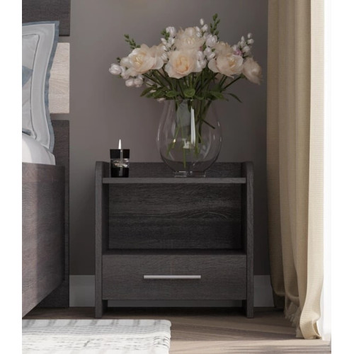 Dulap de noptiera T-1, Wenge inchis