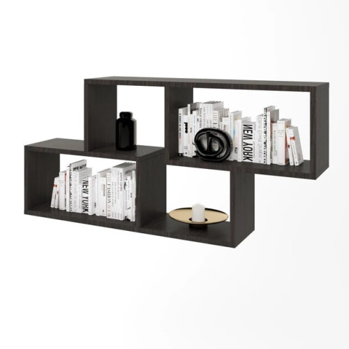 Raft suspendat PN-4, Wenge inchis Raft suspendat PN-4, Wenge inchis