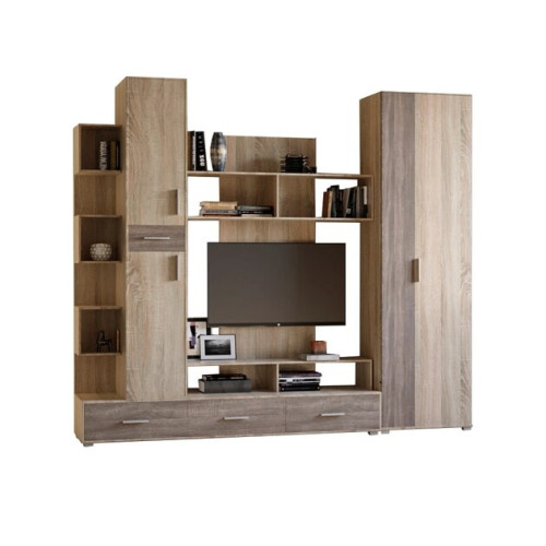 Camera de zi Breeze Set 2, Stejar Sonoma, Trufe