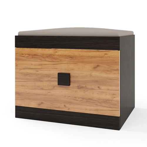 Dulap de pantofi Sonata 600, Stejar Kraft Alb