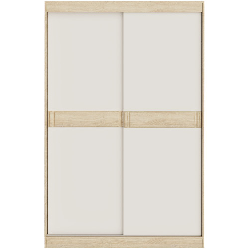 Set dormitor pentru copii Sonata 3, Wenge inchis, Alb