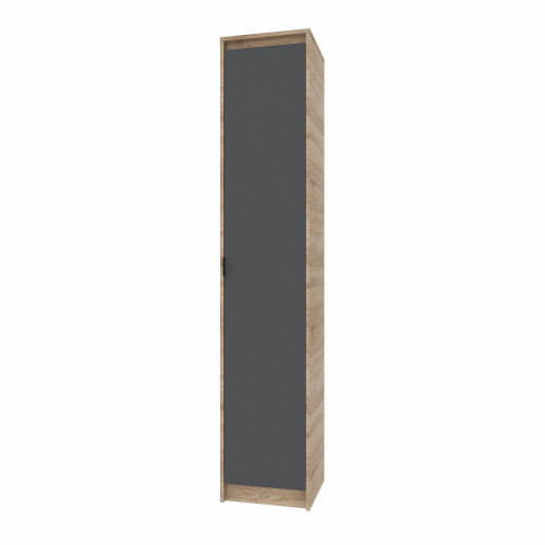Penar inchis 400 CITY, Stejar Sonoma, Graphite