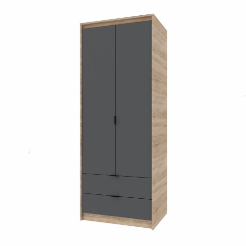 Dulap 800 CITY, Stejar Sonoma, Graphite Dulap 800 CITY, Stejar Sonoma, Graphite