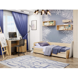 Set mobilier camera copii Light 1, Stejar Sonoma