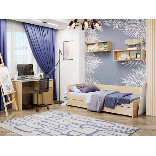 Set mobilier camera copii Light 1, Stejar Sonoma