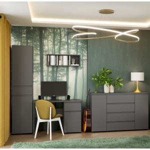 Set mobilier camera copii Light 4, Grafit