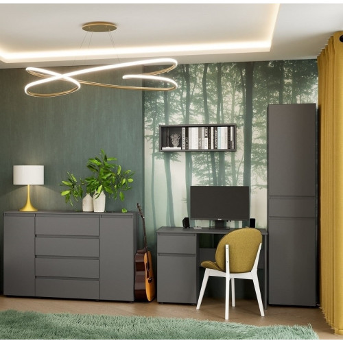 Set mobilier camera copii Light 4, Grafit