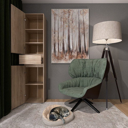 Penar inchis PL-1 Light, Stejar Sonoma