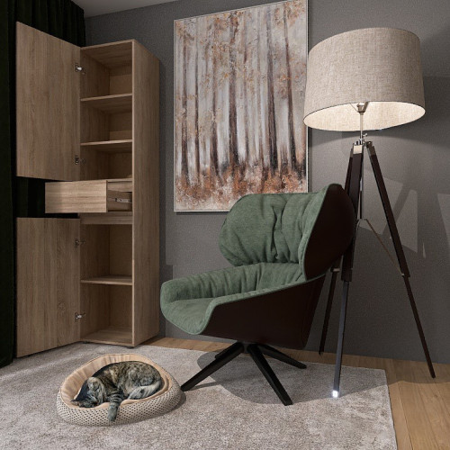 Penar inchis PL-1 Light, Stejar Sonoma