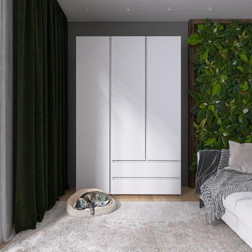 New！！　Finn Soft Wardrobe PET Wardrobe Closet | 【Everest Mebel Ltd.】