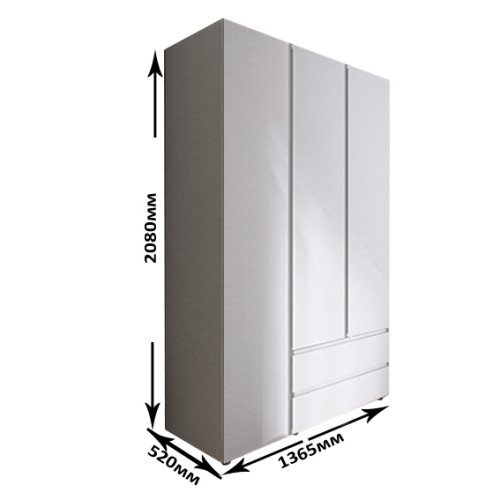 Set dormitor Light 4, pat 160 x 200 cm, Nymphaea Alba, Alb Set dormitor Light 4, pat 160 x 200 cm, Nymphaea Alba, Alb