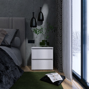 Dulap de noptiera TL-1 Light, Nymphea Alba