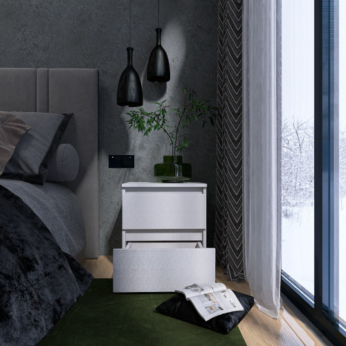 Dulap de noptiera TL-1 Light, Nymphea Alba