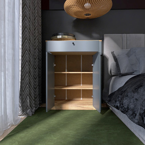 Mobilier de hol Nordic 5, Stejar kraft gold, Grafit