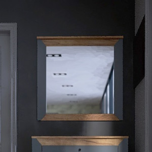 Oglinda 800 Nordic, Stejar kraft gold, Grafit