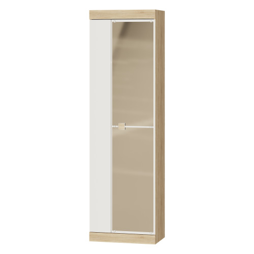 Set pentru holul de intrare Sonata 18, Wenge inchis, Alb