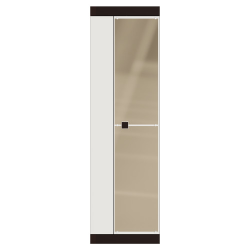 Set pentru holul de intrare Sonata 17, Wenge inchis, Stejar kraft gold