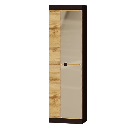 Set pentru holul de intrare Sonata 17, Wenge inchis, Stejar kraft gold