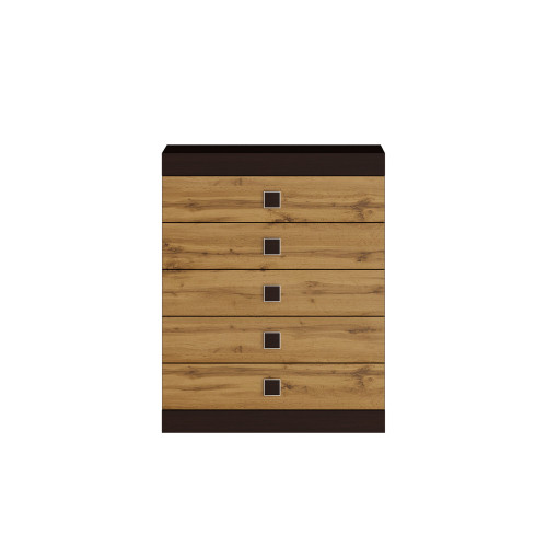 Set de dormit Sonata 10, Wenge inchis, Stejar kraft gold Set de dormit Sonata 10, Wenge inchis, Stejar kraft gold