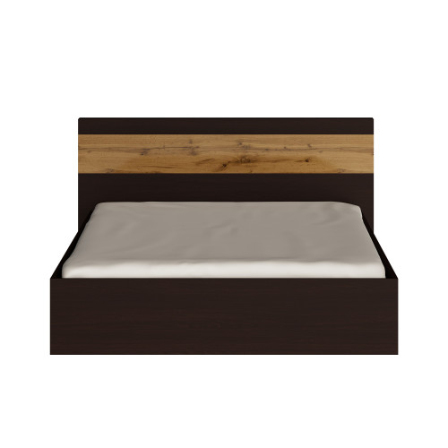 Set de dormit Sonata 15, Wenge inchis, Stejar kraft gold Set de dormit Sonata 15, Wenge inchis, Stejar kraft gold