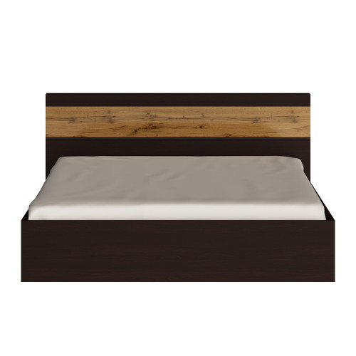 Set de dormit Sonata 11, Wenge inchis, Stejar kraft gold Set de dormit Sonata 11, Wenge inchis, Stejar kraft gold