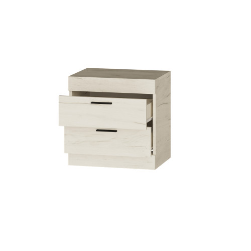 Set de dormit Sonata 7, Stejar Kraft Alb