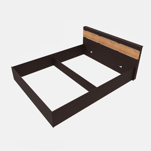 Set de dormit Sonata 11, Wenge inchis, Stejar kraft gold Set de dormit Sonata 11, Wenge inchis, Stejar kraft gold