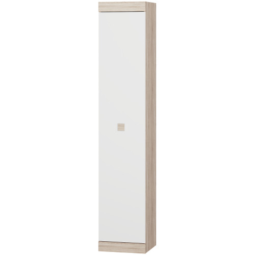 Set dormitor pentru copii Sonata 4, Wenge inchis, Alb
