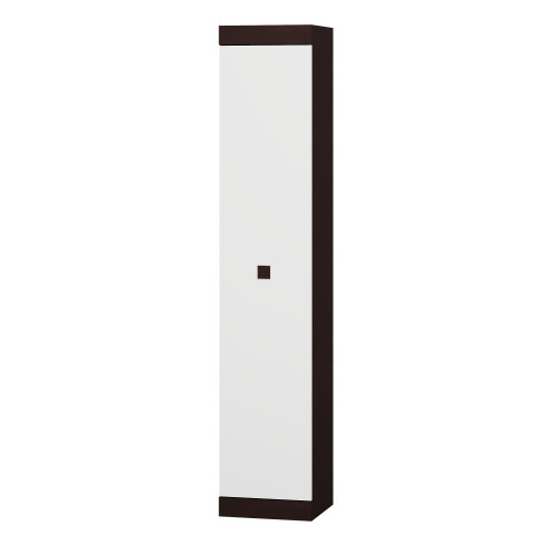 Set dormitor pentru copii Sonata 4, Wenge inchis, Alb