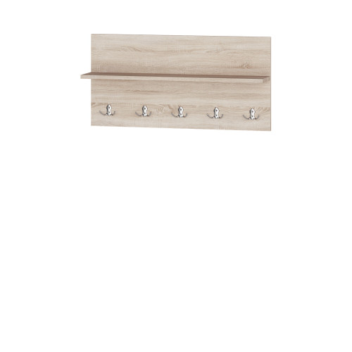 Set pentru holul de intrare Sonata 17, Wenge inchis, Stejar kraft gold