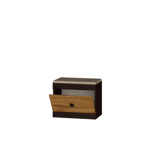 Set pentru holul de intrare Sonata 20, Wenge inchis, Alb
